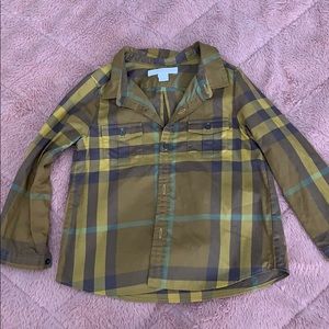 Toddler Boy Burberry Shirt